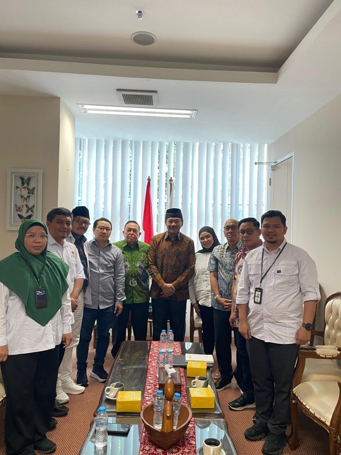 
					Wagub Salim S Mengga Kunjungi BAZNAS RI, Bahas Sinergi Zakat dan Penurunan Kemiskinan Ekstrem
