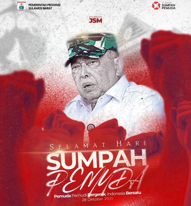 
					Peringati Hari sumpah Pemuda ke-97, Wagub Sulbar: Ajak Generasi Muda Terus Berkarya Untuk Daerah