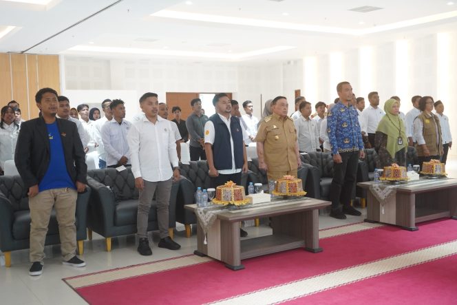 
					Pelantikan Petani Milenial: Wagub Salim S. Mengga, Ingatkan Pentingnya Keberanian dan Inovasi