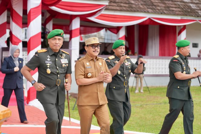 
					Hari Juang TNI-AD, Gubernur SDK: Tanpa TNI Indonesia Tidak Akan Diperhitungkan