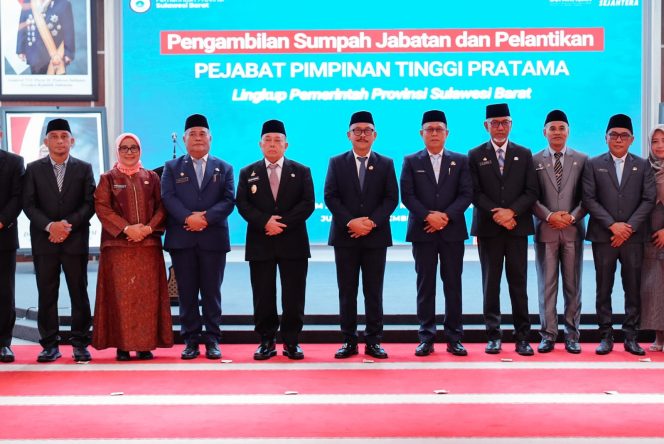 
					Wagub Sulbar Hadiri Pelantikan Pejabat, ASN Diharapkan Hadirkan Perubahan Nyata