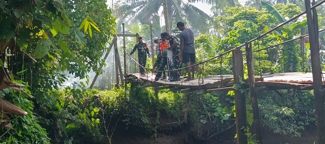 
					Jembatan Gantung Garuda Dibangun, Buka Akses Warga Dusun Bulubawang
