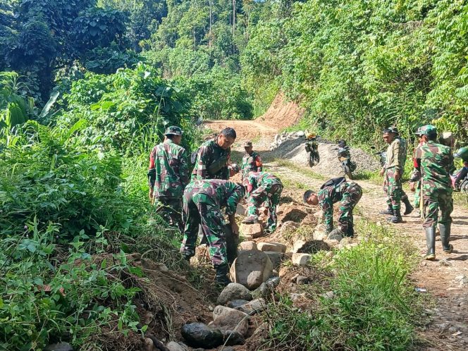 
					Pra-TMMD ke-127 Kodim 1402/Polman Mulai Garap Sasaran Fisik