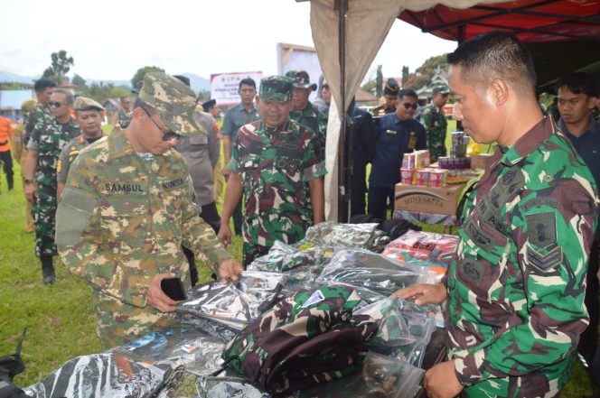 
					Bakti Sosial Kesehatan dan Bazar Murah Warnai Pembukaan TMMD ke-127 di Desa Bulo