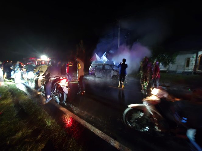 
					Kebakaran Mobil Wuling di Binuang, Sopir Alami Luka Bakar