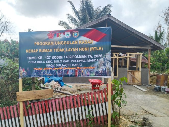 
					Renovasi Rumah Muhammad Yusuf Capai 50 Persen, Senyum Harapan Mulai Terlihat
