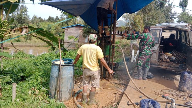 
					Program Unggulan Kasad di Desa Bulo Kembali Hadirkan Sumber Air untuk Warga
