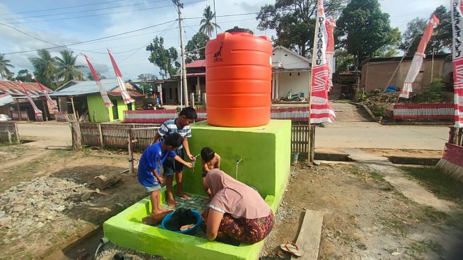 
					Manunggal Air TMMD Kini Dimanfaatkan Warga, Suplai Air Bersih Desa Bulo Bertambah