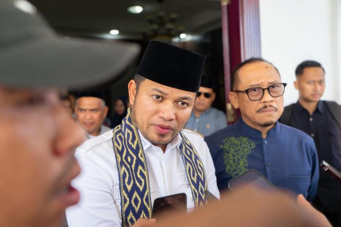 
					Suhardi Duka–Rudy Mas’ud Bahas Lompatan Distribusi Pangan hingga Ternak, Kapal Cepat Jadi Solusi