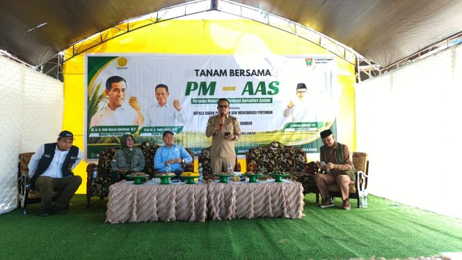 
					Bupati Polman Hadiri Uji Coba PM-AAS, Targetkan Produktivitas Sawah 100 Hektare Meningkat