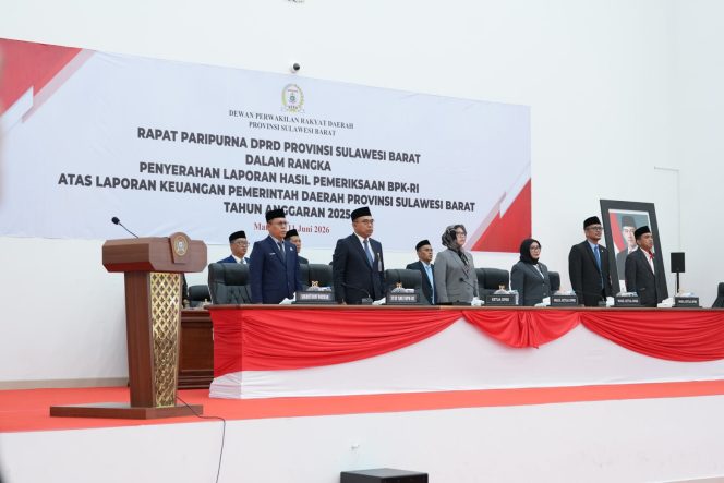 
					Sulbar Raih WTP ke-12 Kalinya, Gubernur Suhardi Duka Tegaskan Komitmen Penuh Tindak Lanjuti Rekomendasi BPK RI