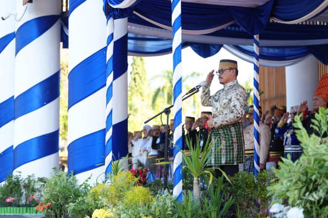 
					Gubernur Sulbar Hadiri Peringatan Hari Mamuju, Bumi Manakarra Terus Mengalami Kemajuan