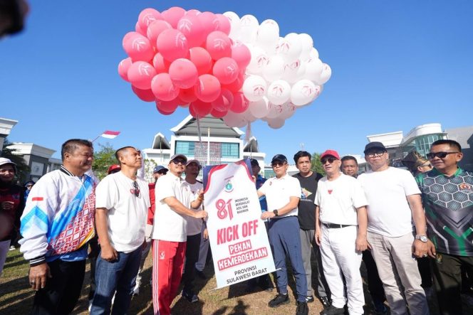 
					Gubernur SDK Resmi Buka Kick Off Pekan Kemerdekaan RI ke-81 dan HUT Sulbar ke-22