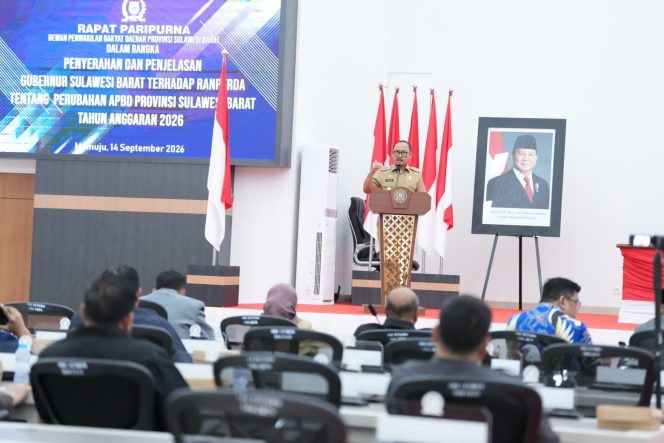 
					APBD Perubahan Sulbar 2026: Tambahan Rp81 Miliar, PAD Dikoreksi – Gubernur SDK Soroti Data Kendaraan Tak Akurat