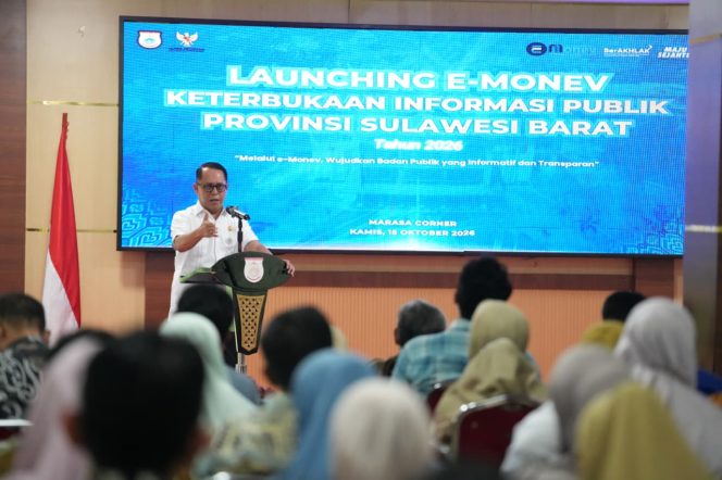 
					E-Monev Keterbukaan Informasi Diluncurkan, KI Sulbar Kolaborasi Pemprov Siapkan Evaluasi Badan Layanan Publik