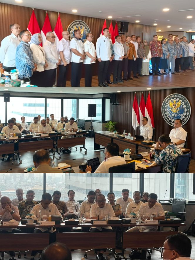 
					Gubernur Sulbar Hadiri Rakor Swasembada Air Nasional, PUPR Fokus pada Integrasi Pengelolaan Sumber Daya Air